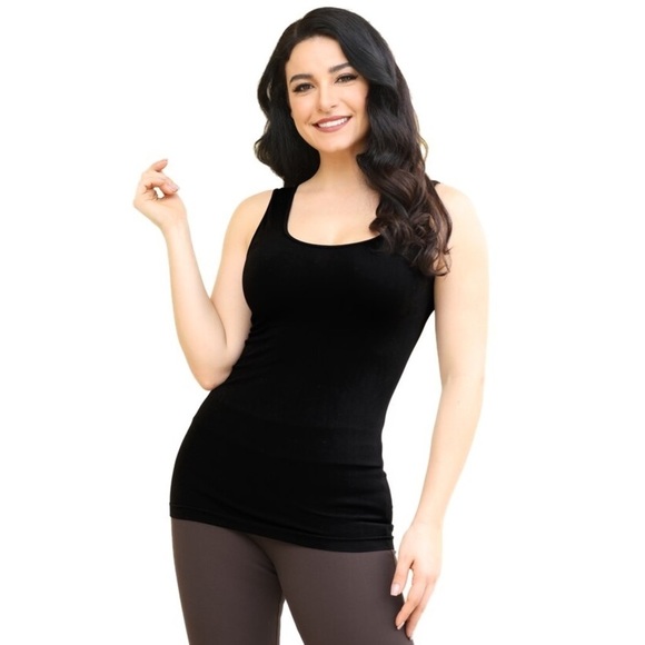 Orange Fashion Village Plus 16/18 Bamboo Layering Tank - Picture 1 of 6